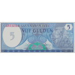 5 gulden Suriname 1982 Biljet